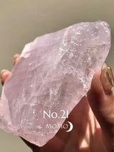 【MOMOMOON】Madagascar Rose quartz candy cup【No.21】