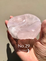 【MOMOMOON】Madagascar Rose quartz candy cup【No.29】