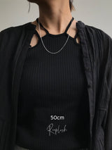 割引対象外【J】- Dot design - Pendant necklace Chain