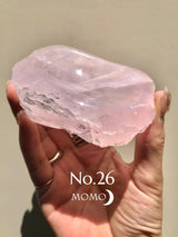 【MOMOMOON】Madagascar Rose quartz candy cup【No.26】