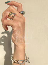 Amulet Moon Stone Ring