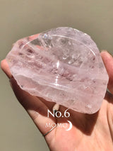 【MOMOMOON】Madagascar Rose quartz candy cup【No.6】