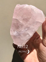 【MOMOMOON】Madagascar Rose quartz candy cup【No.12】