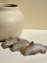 【MOMOMOON】Druzy agate / Dolphin