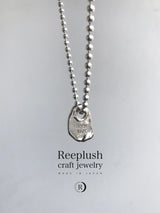 両面刻印【お好きな刻印お入れします】Melted plate - Oval - 【N0.15-C 】