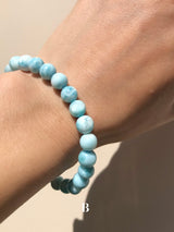 【MOMOMOON】quality:AA⁺ Larimar Bracelet/Dominican Republic