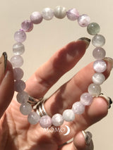 【MOMOMOON】Milky Kunzite Bracelet 1 /Brazil