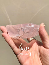 【MOMOMOON】Madagascar Rose quartz candy cup【No.15】