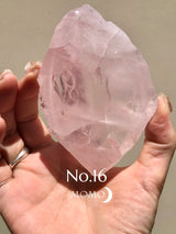 【MOMOMOON】Madagascar Rose quartz candy cup【No.16】