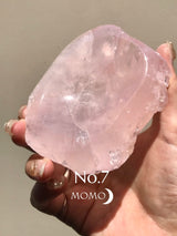 【MOMOMOON】Madagascar Rose quartz candy cup【No.7】
