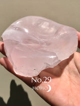 【MOMOMOON】Madagascar Rose quartz candy cup【No.29】