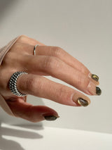 Triple rope layered Ring