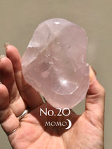 【MOMOMOON】Madagascar Rose quartz candy cup【No.20】
