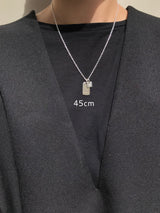 【AZ2.0】小豆ネックレスチェーン2.0mm幅 | 40cm,45cm,50cm,60cm |シルバー925