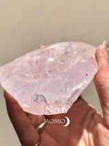 【MOMOMOON】Madagascar Rose quartz candy cup【No.6】