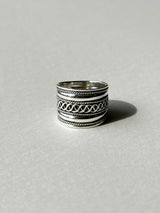 Tribal pattern Ring