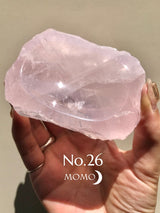 【MOMOMOON】Madagascar Rose quartz candy cup【No.26】