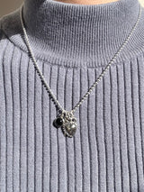 【お好きな刻印お入れします】Original Message series - Heart initial pendant Top -