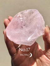【MOMOMOON】Madagascar Rose quartz candy cup【No.17】
