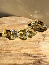 【MOMOMOON】Rainbow citrine fancy shape/E【MZ0503-1-E】