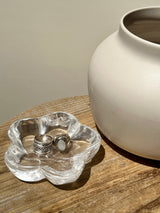 【MOMOMOON】Brazil crystal quartz Flower Tray【MZ0504-12-A】