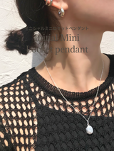 両面刻印【お好きな刻印お入れします】Original Message series - イニシャル Mini Locket pendant -