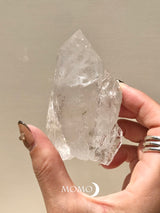 【MOMOMOON】Sainj Quartz Point 136g 【7】