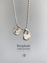 両面刻印【お好きな刻印お入れします】Melted plate - Coin - 【N0.15-D 】