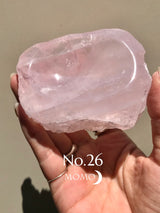 【MOMOMOON】Madagascar Rose quartz candy cup【No.26】