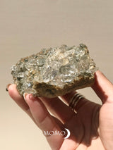 【MOMOMOON】Manihar chlorite in Quartz cluster 412.4g 【2】