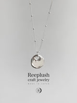 両面刻印【お好きな刻印お入れします】Melted plate - Coin - 【N0.15-D 】