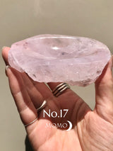 【MOMOMOON】Madagascar Rose quartz  candy cup【No.17】