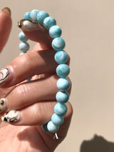 【MOMOMOON】quality:AA⁺ Larimar Bracelet/Dominican Republic