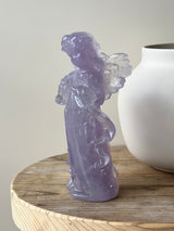 【MOMOMOON】150mm / Large size yttrium fluorite Angel【6】