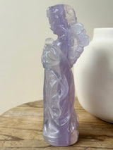 【MOMOMOON】150mm / Large size yttrium fluorite Angel【6】