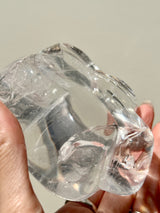 【MOMOMOON】Brazil crystal quartz Flower Tray【MZ0504-12-C】