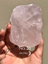 【MOMOMOON】Madagascar Rose quartz candy cup【No.26】