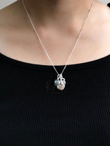 割引対象外【J】- Dot design - Pendant necklace Chain