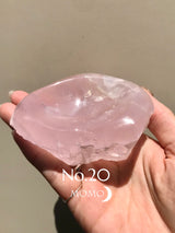 【MOMOMOON】Madagascar Rose quartz candy cup【No.20】