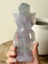 【MOMOMOON】151mm / Large size yttrium fluorite Angel【5】