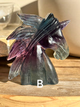 【MOMOMOON】quality:AAA / fluorite unicorn 【MZ0412-B】