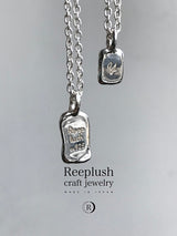 【お好きな刻印お入れします】Melted plate - initial - 【N0.15-A 】