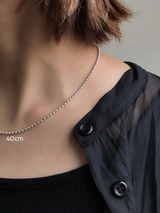 【BA2.3】ボールネックレスチェーン2.3mm 幅 | 40cm,45cm,50cm |シルバー925