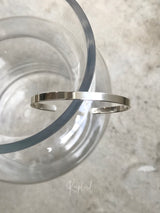 【お好きな刻印お入れします】Original Message series -4mm Cuff Bangle-