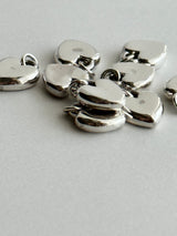 両面刻印【お好きな刻印お入れします】Chunky Heart pendant Top