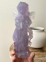 【MOMOMOON】150mm / Large size yttrium fluorite Angel【6】