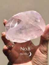 【MOMOMOON】Madagascar Rose quartz candy cup【No.8】