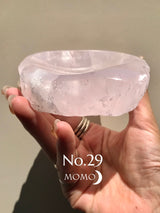 【MOMOMOON】Madagascar Rose quartz candy cup【No.29】