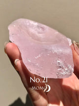 【MOMOMOON】Madagascar Rose quartz candy cup【No.21】