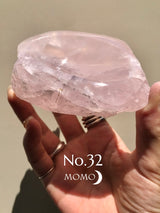 【MOMOMOON】Madagascar Rose quartz candy cup【No.32】